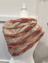 KNITTING PATTERN: Cotton Shimmer Beaded Crescent Shawl Stockinette stitch, garter stitch, easy to learn!